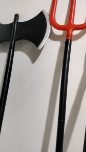 Halloween props / horror stick devil big fork