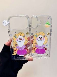 CANYU | Stylish Unique Cartoon Design Shimmering Gold Mobile Phone Case Protective Cover
