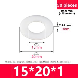 Hard Insulation Resistant Wear Round POM Plastic Washers