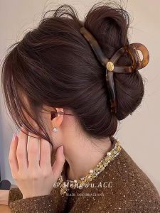 MENGWU | Elegant Retro Shark Hair Clip