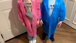 【Buy 1 Take 1】Raincoat For Kids Kapote Rain Coat Makapal For Kids Waterproof Kids Rain Coat For Boy Portable Eva Raincoat Waterproof Reusable Raincoat Outdoor Waterproof Raincoat Free Shipping Cod