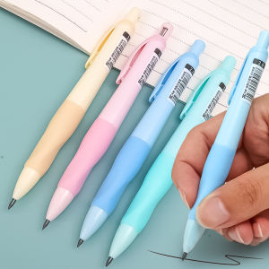 【On Sale】ดินสอกด2B อัตโนมัติ2.0มม. ไม่ลื่นพร้อมด้ามจับและที่เหลา