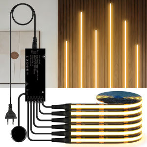1-10Pcs Groups Cob LED Strip Light Black PCB Hand Sweep Touch Dimmer Switch for Room Bedside Wall Panel Acoust Board Stair Decor