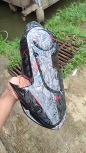 Forged Merah biru Cover Cvt Yamaha Nmax OLD
