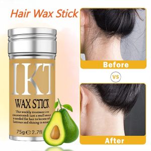 Hair Wax Stick Long Lasting Portable Finishing Broken Hair Stick Hair Wax Stick Anti-Frizz Hair
