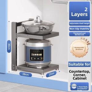 MEICHUWUYU | Multi-functional Layered Pot Organizer
