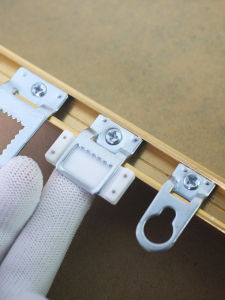 Decorative Painting Card Hanging Piece Aluminum Alloy Serrated Hanging Crystal Porcelain Painting Wall Hanging Buckle Wall Nail Invisible Diamond-Free Seamless Clip