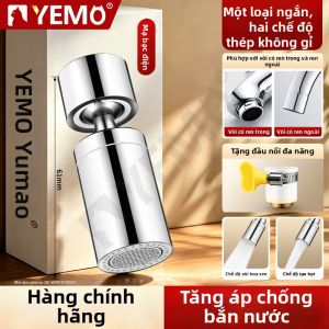 YEMO | Đầu Vòi Nước Chống Bắn Có Thể Mở Rộng và Quay