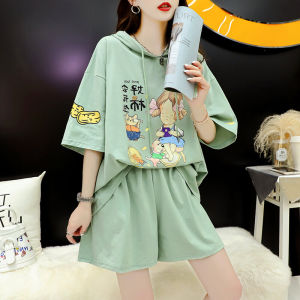 Summer New Large Size MM Casual Sports Outfit