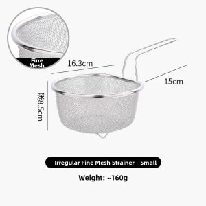 Fine Mesh Stainless Steel Skimmer