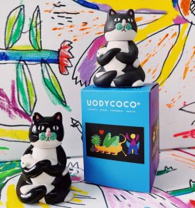 Creative Ceramic Desktop Decorations Tiny Wealthy Personality Cartoon Toothpick Holder Cute Home Gift by YouDiKeKe