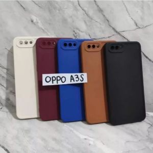 Soft Case Silikon hp Oppo A3S Macaron Pro Camera