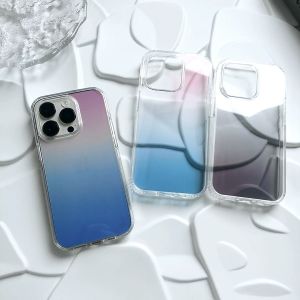 14 Plus Pro Max / 13 12 Pro Max - MOSS Gradient Armor Military Grade Shock Proof Drop Guard Phone Case Cover C015