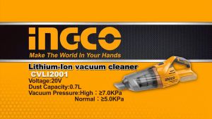 Máy hút bụi dùng pin INGCO 20V  CVLI201261 Không kèm pin và sạc