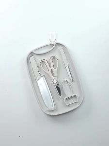 plys | Baby Food & Fruit Knife and Chopping Board Set