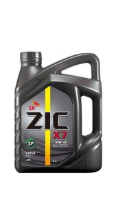 SK ZIC X7 10W-40 Fully-Synthetic Engine Oil 4L 4 Liters Piece | EC Universal