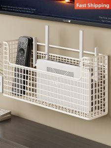 Hanging Storage Shelf for Router and Set-Top Box