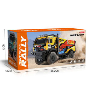 2025 New 1:35 RC Ca Illuminated Graffiti Off road Remote Control Truck Non Charged Boys and Childrens Toy Car Festival Gift