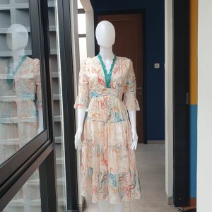 Gaun Wanita Korea: Desain Midi & V-Neck