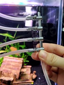 ท่อแยกลม 4 มม.​ พร้อมวาล์วปรับลม วัสดุสแตนเลส 1ทาง/2ทาง/3ทาง/4ทาง/5ทาง/6ทาง/8ทาง เครื่องจ่ายออกซิเจนท่อหายใจประเภทน้ำสแตนเลสแยกออกซิเจนวาล์วแก๊สวาล์วเปิดวาล์วอากาศ