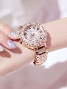 Jam Tangan Wanita Stenlish Diamond Kaca Hadlex Tahan Gores Anti Luntur Tahan Karat Tahan Air 30m Jam Tangan Kasual Mewah Wanita JT03