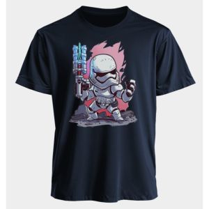 เสื้อยืดคอกลมแขนสั้นผ้าฝ้ายพิมพ์ลายธีมไซไฟสตาร์วอร์ส สไตล์อเมริกัน สำหรับผู้ชายและผู้หญิง ใส่เล่นกีฬา ใส่ลำลองในชีวิตประจำวันช่วงฤดูร้อน ทรงหลวม