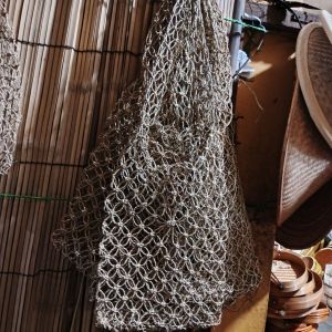 tas rajut anyaman - tas jaring reusable - tas rajut selempang - shopping bag - tas belanja rajut