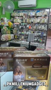 RADIO M115BT KLASIK DENGAN BLUETOOTH KAYU RETRO AM RADIO FM DENGAN PEMAIN USB/TF/BT/AUX(MP3)