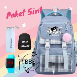 TAS SEKOLAH HEMAT LENGKAP CATUR RANSEL SD SMP Backpack