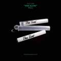 The Turf - One Glow Glass Tube (Glow in the dark). 