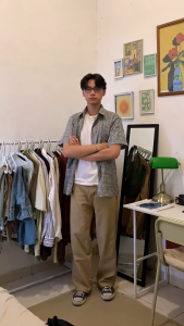 JINISO Loose Denim Jeans Pria 857