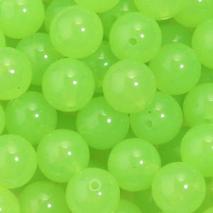20pcs/lot Jelly Color Acrylic Round Beads 16mm Imitation Jade Beads Spacer Loose Beads For DIY Jewelry Making Bracelet Necklace