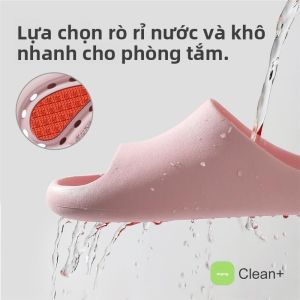 MONLEYTA | Dép đi trong nhà chống trượt cho nam và nữ EVA Dép đi trong nhà thoáng khí cho phòng tắm Dép đi trong nhà mùa hè cho cặp đôi
