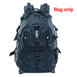 SCIONE | Outdoor Tactical Climbing Camping Backpack Travel Molle Hiking Hunting Trekking Rucksack Sports Crossbody Reflective Strip Bag