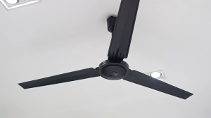 Ceiling Fan Heavy Duty Large Airflow Ceiling Fan Inverter Electric Fan 3 Metal Blade Ceiling Fan Industrial Ceiling Fan Energy Saving For Bedroom Living Room Office factory