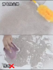 OHHDEER 360 Degree Double Sided Electrostatic Duster Disposable Duster Cloth Refills with 1 Handle