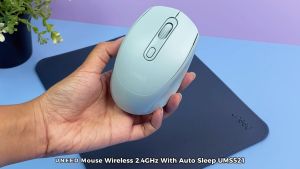 UNEED Mouse Wireless 2.4GHz DPI Adjustment dengan Fitur Auto Sleep - UMS521