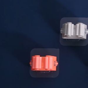 Penjepit Gantungan Sapu Pel Di Dinding Mop Holder Bahan Besi