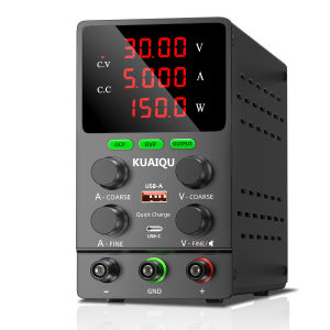 Battery Charging Power Supply Adjustable DC PowerSupply 12V 24V 30V 48V 100V 120V Charging Button Auto Stop When Full OCP OUTPUT