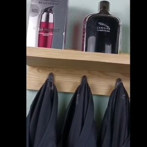 Gantungan Rak Dinding Tempat Cantolan Baju Pakaian Aesthetic Minimalis