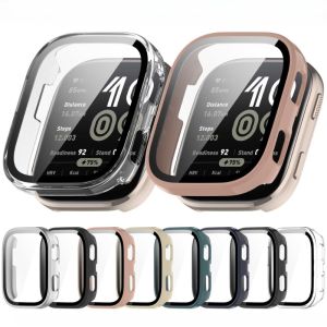 Glass+Cover For Amazfit Bip 6 Anti-scratch Film Bumper Tempered Glass Screen Protector PC Hard Case for Amazfit Bip6 Accessories