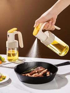 BOSSLU Botol Kaca Tempat Minyak Goreng Botol Kecap Semprot / Oil Spray Bottle