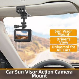 Bbzy | Car Sun Visor Clip Mount 360° Rotatable Camera Holder for GoPro 13/12 and DJI Action 5pro/4/3