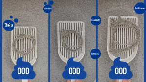 OOD ทรายแมวภูเขาไฟ ขนาด 8.5 kg 3 ถุง