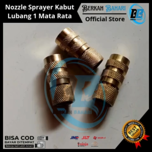 Nozzle Sprayer Lubang 1 Lurus Panjang |Spuyer Kabut Embun 1 Lubang Mata Rata Sprayer Manual Elektrik
