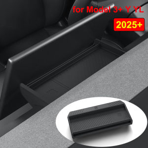Storage Tray for Tesla Model Y YL Juniper 2025 Model 3 Highland Rear Screen Storage Box Dashboard Bracket Tissue Box ECT Panel