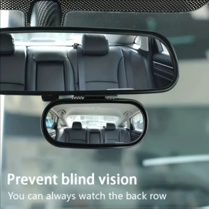 Universal Car 360° Blind Spot Mirror Wide Angle Side Rear Snap way Auxiliary Rear View Mirrors