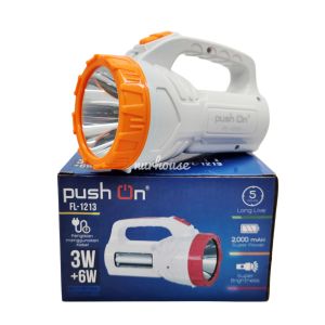 Senter cas led emergency push on FL 1213 lampu senter cas led super terang
