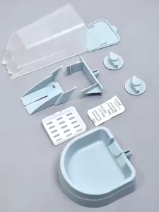 เครื่องให้อาหารและน้ำสัตว์เลี้ยงอัตโนมัติ แบบติดกรง รุ่นพรีเมี่ยม อุปกรณ์สัตว์เลี้ยง สำหรับหมาแมว ขวดน้ําอัตโนมัติ แบบแขวน สําหรับสัตว์เลี้ยง กระต่าย เครื่องให้อาหารสัตว์ เครื่องให้น้ำสัตว์ - Lazada