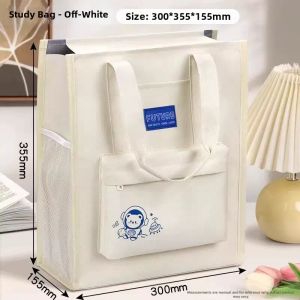 MINGZHUO | Student Use Large Capacity Book Tote